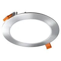 Įleidžiamas šviestuvas RONDO 12W IP40 3000K 1200 lm standartinė sidabrinė