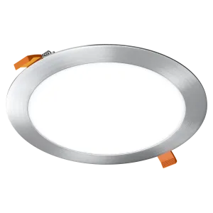 Įleidžiamas šviestuvas RONDO 18W IP40 3000K 1800 lm standartinis matinis chromas