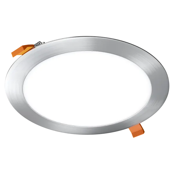 Įleidžiamas šviestuvas RONDO 18W IP40 3000K 1800 lm standartinis matinis chromas