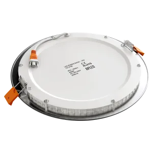 Įleidžiamas šviestuvas RONDO 18W IP40 3000K 1800 lm standartinis matinis chromas