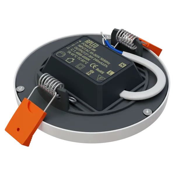 Süvistatav laevalgusti 8W IP20 4000K 800lm RONDO SLIM