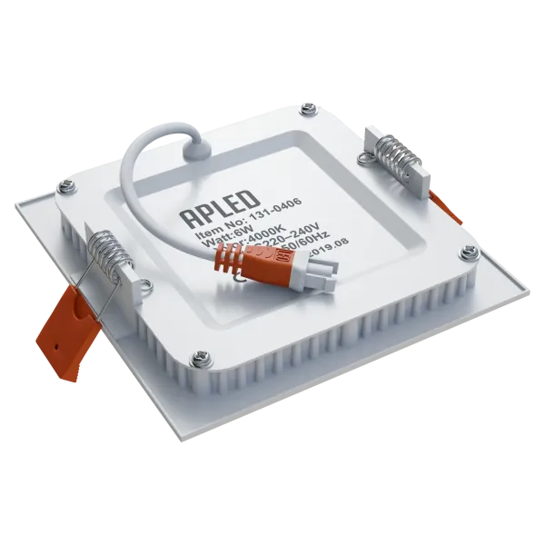 Įleidžiamas šviestuvas SQUARE 6W IP40 4000K 550 lm standartinė balta