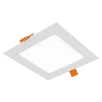 Įleidžiamas šviestuvas SQUARE 12W IP40 4000K 1100 lm standartinė balta