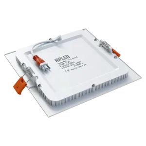 Įleidžiamas šviestuvas SQUARE 12W IP40 4000K 1100 lm standartinė balta