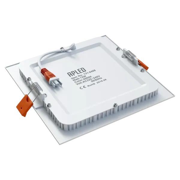 Įleidžiamas šviestuvas SQUARE 12W IP40 4000K 1100 lm standartinė balta