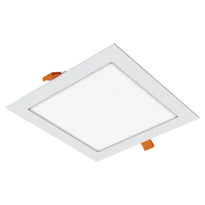 Įleidžiamas kvadratinis šviestuvas 18W IP40 3000K 1700 lm standartinė balta