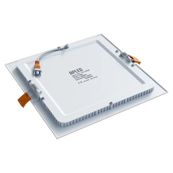 Įleidžiamas kvadratinis šviestuvas 18W IP40 3000K 1700 lm standartinė balta