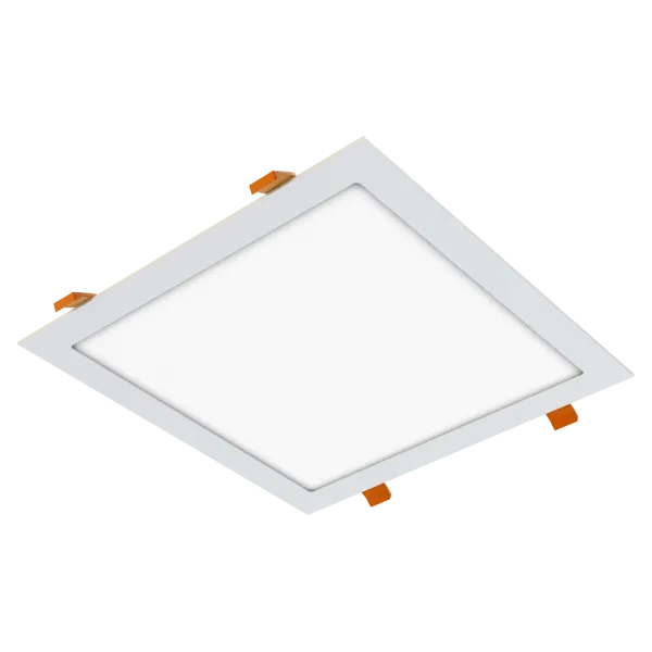 Įleidžiamas šviestuvas SQUARE 24W IP40 3000K 2300 lm standartinė balta