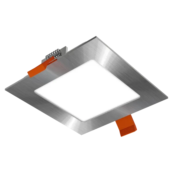 Upotettava alavalaisin SQUARE 6W IP40 3000K 550lm standardi mattakromi