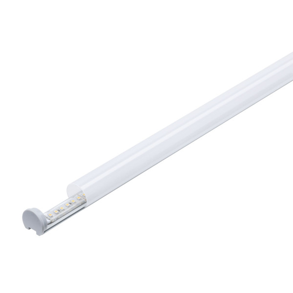 LED profiil hajutiga 2m alumiinium, satiin TUBE