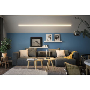 LED profiil hajutiga 2m alumiinium, satiin TUBE