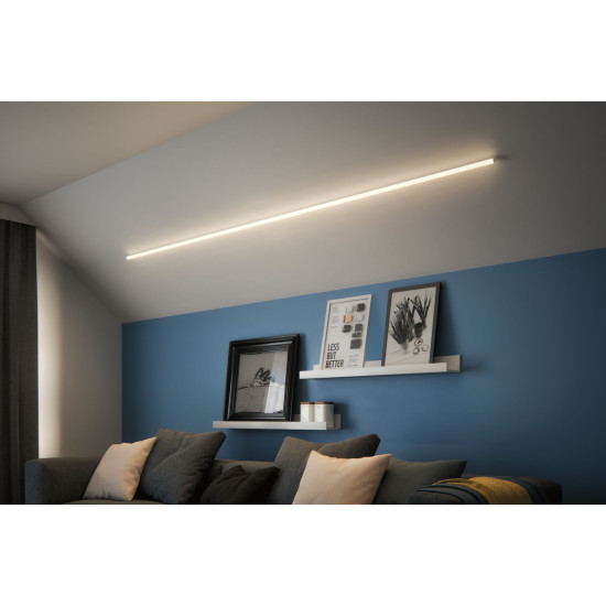 LED profiil hajutiga 2m alumiinium, satiin TUBE