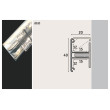LED profiil 200 cm hajutiga DUO