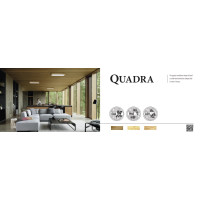 Ceiling light QUADRA WOODLINE 600x600 40W IP20 3000K 3320lm Oak