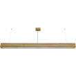 Pendant light LOOK WOODLINE 1,5m 48W IP20 3000K 3800lm  Oak