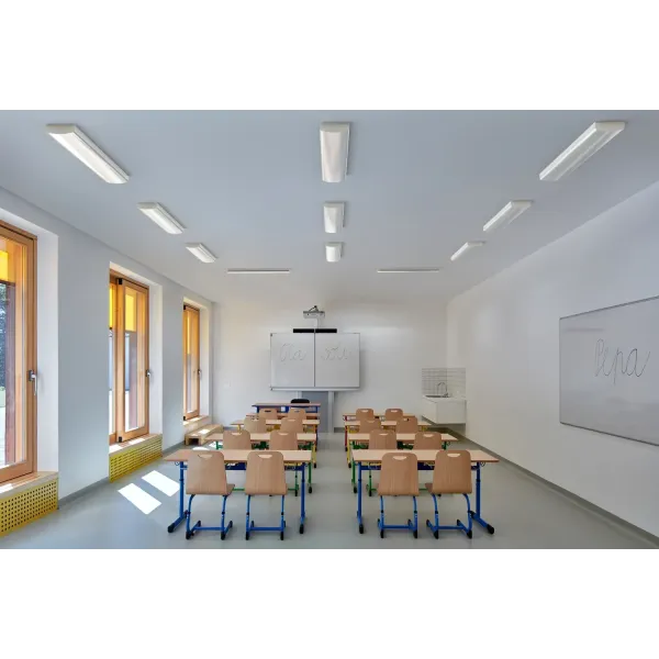 Pinta-asennettava LED-kattovalaisin EEL 23W IP20 4000K 3142 lm DALI akku 1 h