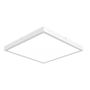 Surface LED light QUADRA 40W IP41 4000K 3512lm DALI battery 1H white