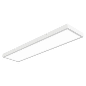 Lubinis LED šviestuvas LONG 40W IP41 4000K 3868 lm su DALI ir 1 val. baterija, baltas