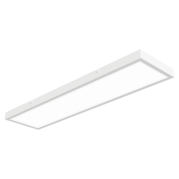 Lubinis LED šviestuvas LONG 40W IP41 4000K 3868 lm su DALI ir 1 val. baterija, baltas