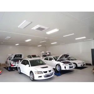 Ceiling LED light LONG 40W IP41 4000K 3868lm DALI battery 1H white