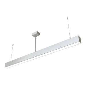 Riippuvalaisin LOOK 1200 mm 46 W IP20 4000 K 3387 lm, hopea