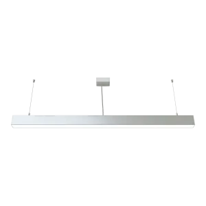 Riippuvalaisin LOOK 1200 mm 46 W IP20 4000 K 3387 lm, hopea