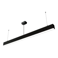 Riippuvalaisin LOOK 1200 mm 46W IP20 3000K 3387 lm musta