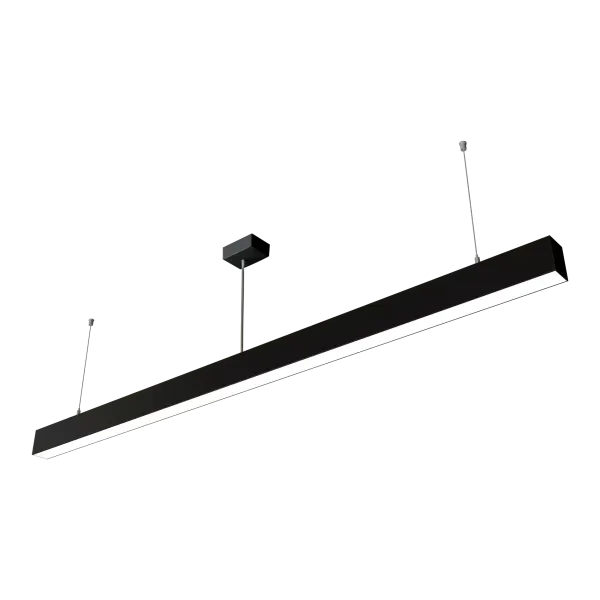 Riippuvalaisin LOOK 1500 mm 58W IP20 3000K 4350 lm musta