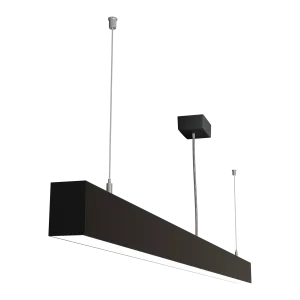 Riippuvalaisin LOOK 1500 mm 58W IP20 3000K 4350 lm musta