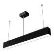 Pakabinamas šviestuvas LOOK 0,6 m 23 W IP20 4000 K 1820 lm juodas