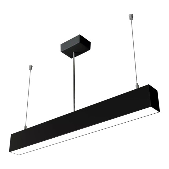 Pakabinamas šviestuvas LOOK 0,6 m 23 W IP20 4000 K 1820 lm juodas