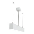 Pakabinamas šviestuvas LOOK 0,6 m 23W IP20 4000K 1820 lm baltas