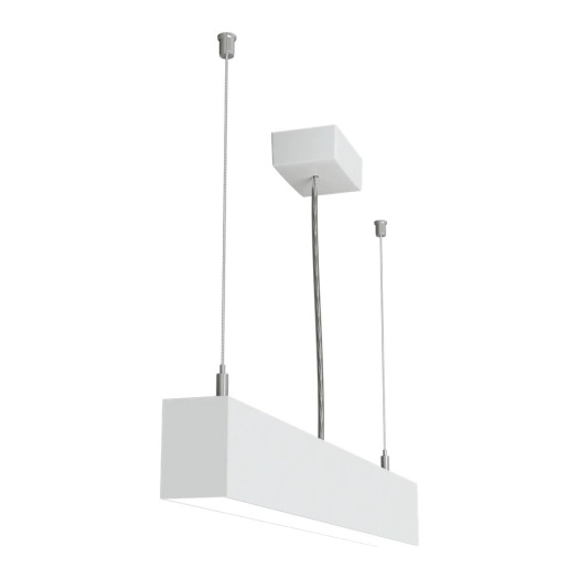 Pakabinamas šviestuvas LOOK 0,6 m 23W IP20 4000K 1820 lm baltas