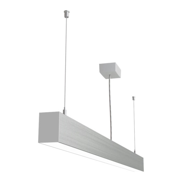 Rippvalgusti LOOK 1200 mm 46W  IP20 3000K 3387lm hõbedane Rippvalgusti LOOK 1200 mm 46W  IP20 3000K 3387lm hõbedane