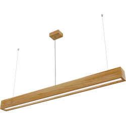 Rippvalgusti LOOK WOODLINE 0,6m 17W IP20 3000K 2364lm saar