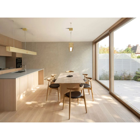 Rippvalgusti LOOK WOODLINE 0,6m 17W IP20 4000K 2364lm mänd