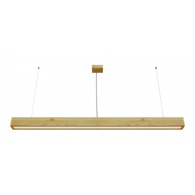 Pendant light LOOK WOODLINE 1,5m 48W IP20 4000K 3800lm Pine Pendant light LOOK WOODLINE 1,5m 48W IP20 4000K 3800lm Pine