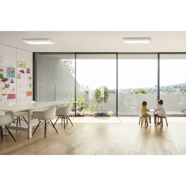 Virsapmetuma gaismeklis 40W IP41 4000K 3308 lm Standarta balts QUADRA UGR