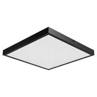 Pinnapealne LED valgusti QUADRA 40W IP41 4000K 3512lm UGR must