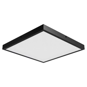 Pinnapealne LED valgusti QUADRA 40W IP41 4000K 3512lm UGR must