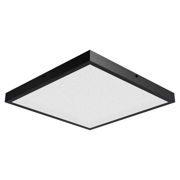 Pinnapealne LED valgusti QUADRA 40W IP41 4000K 3512lm UGR must