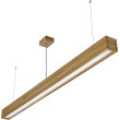 Pendant light LOOK WOODLINE 1,5m 48W IP20 3000K 3800lm  Oak