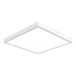 Paviršinis LED šviestuvas QUADRA 40W IP41 4000K 3512 lm standartinė balta