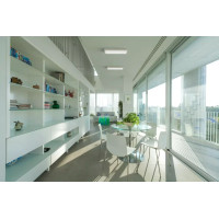 Pinnapealne LED valgusti QUADRA 40W IP41 4000K 3512lm DALI aku 1H valge Pinnapealne LED valgusti QUADRA 40W IP41 4000K 3512lm DALI aku 1H valge