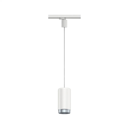 ProRail3-riippuvalaisin valkoinen E27 max. 50W CORUS