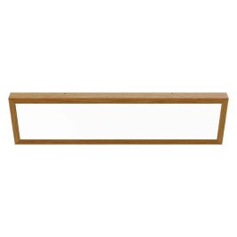 Paviršinis LED šviestuvas LONG WOODLINE 42W IP20 3000K 3950 lm ąžuolas