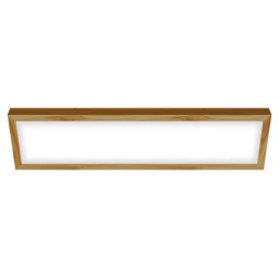 Paviršinis LED šviestuvas LONG WOODLINE 42W IP20 4000K 3950 lm išąžuolas