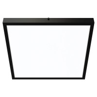 Surface LED light QUADRA 40W IP41 4000K 3512lm ugr black Surface LED light QUADRA 40W IP41 4000K 3512lm ugr black