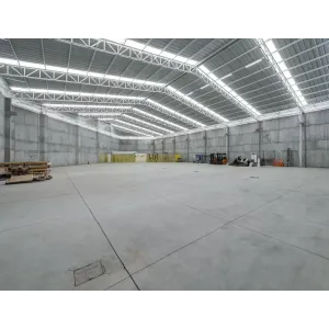 Pramoninis šviestuvas POLY 1,5 m 47 W IP65 4000K 5490 lm opalinis difuzorius vienas kabelio įėjimas