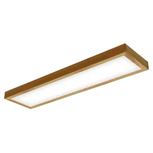 Pinnasäädin LED-kattovalaisin LONG WOODLINE 42W IP20 4000K 3950lm saarni